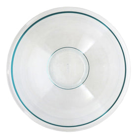 Pyrex 326 4-quart glass mixing bowl, dishwasher safe for easy cleanup.