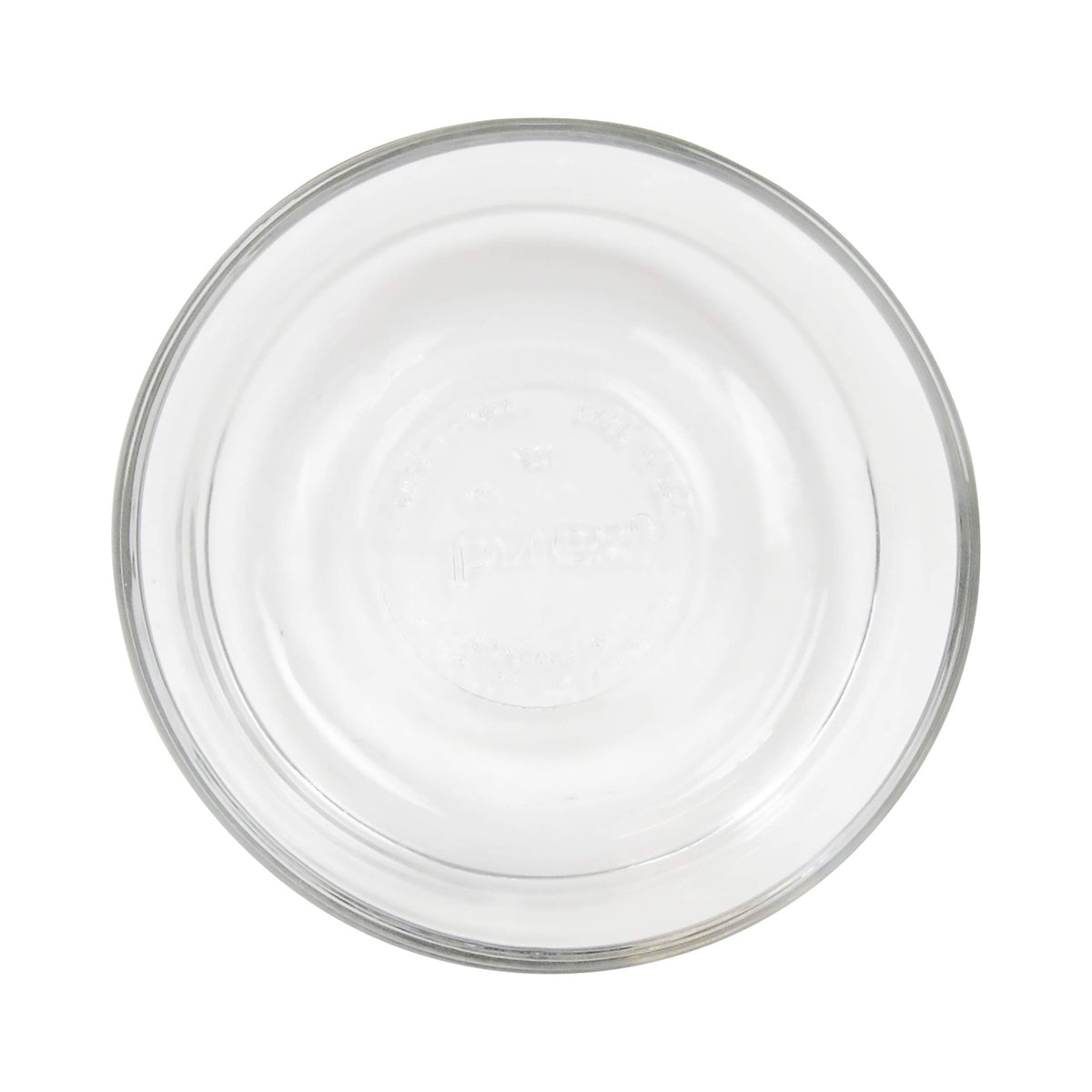 Pyrex 7200 bowls and lids fit together for easy stacking and organization.