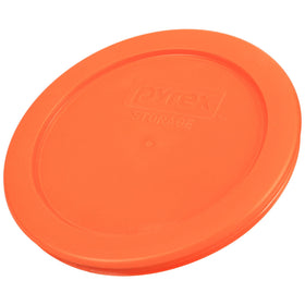 Orange lids for Pyrex 7200 set seal tightly and keep foods fresh