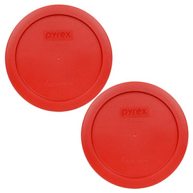 Pyrex 7201-PC lid on a 4-cup container for secure, spill-free storage.