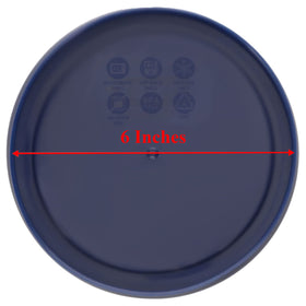 Pyrex 7201-PC lid on bowl showing secure fit for reliable sealing.