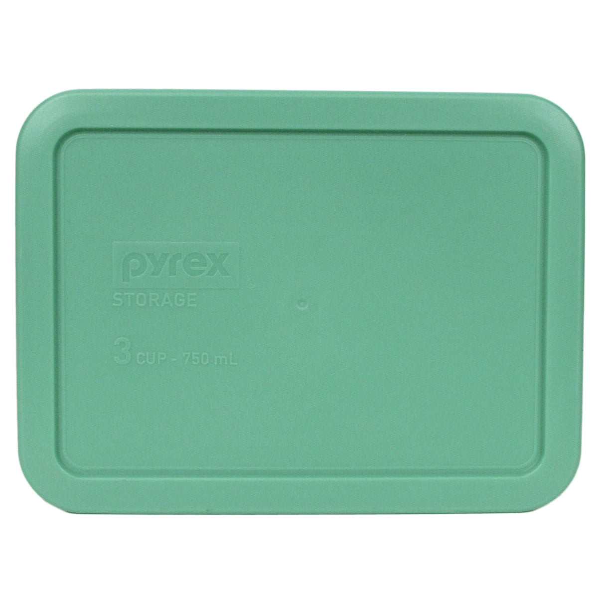 Pyrex 7210-PC replacement lid demonstrating secure seal for leftovers.