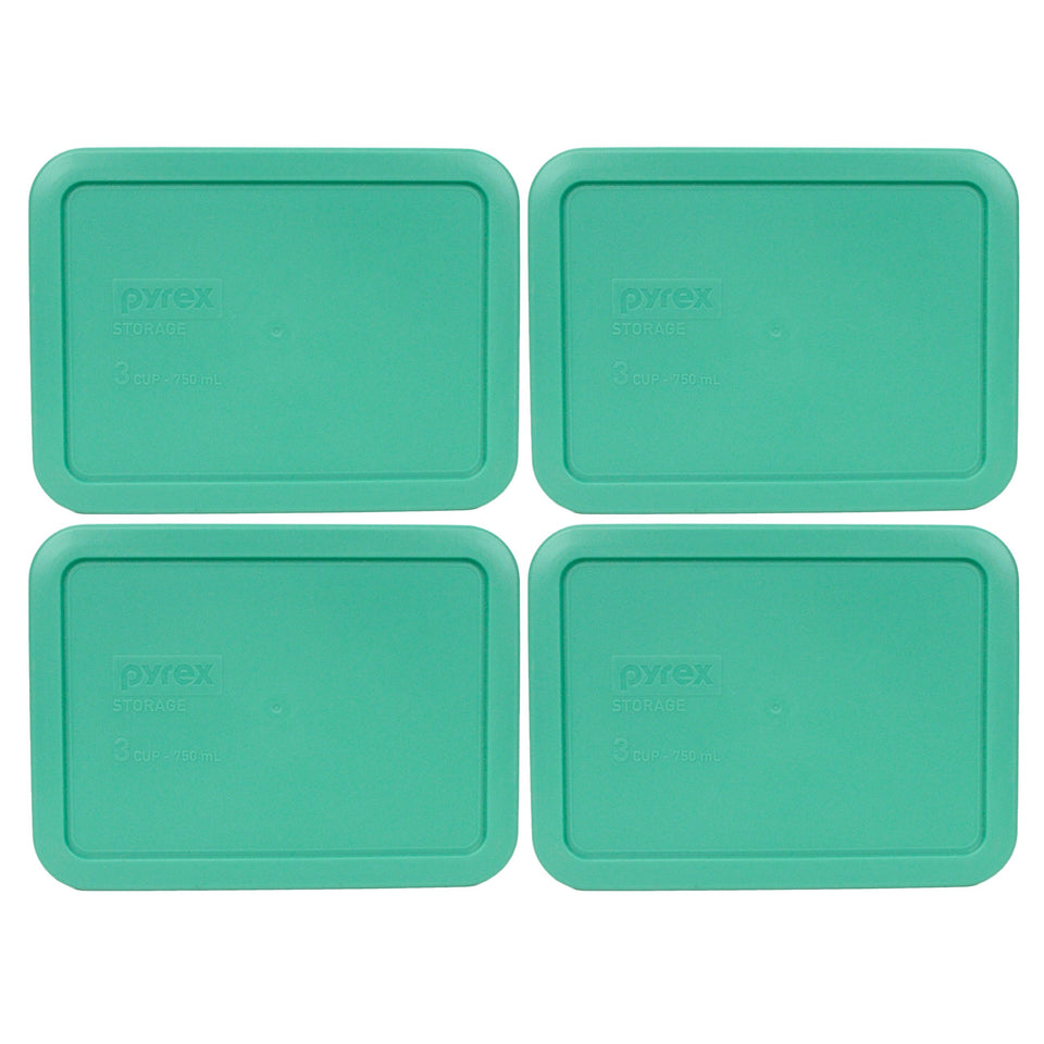 Pyrex 7210-PC lid front view preserves freshness for fridge storage.