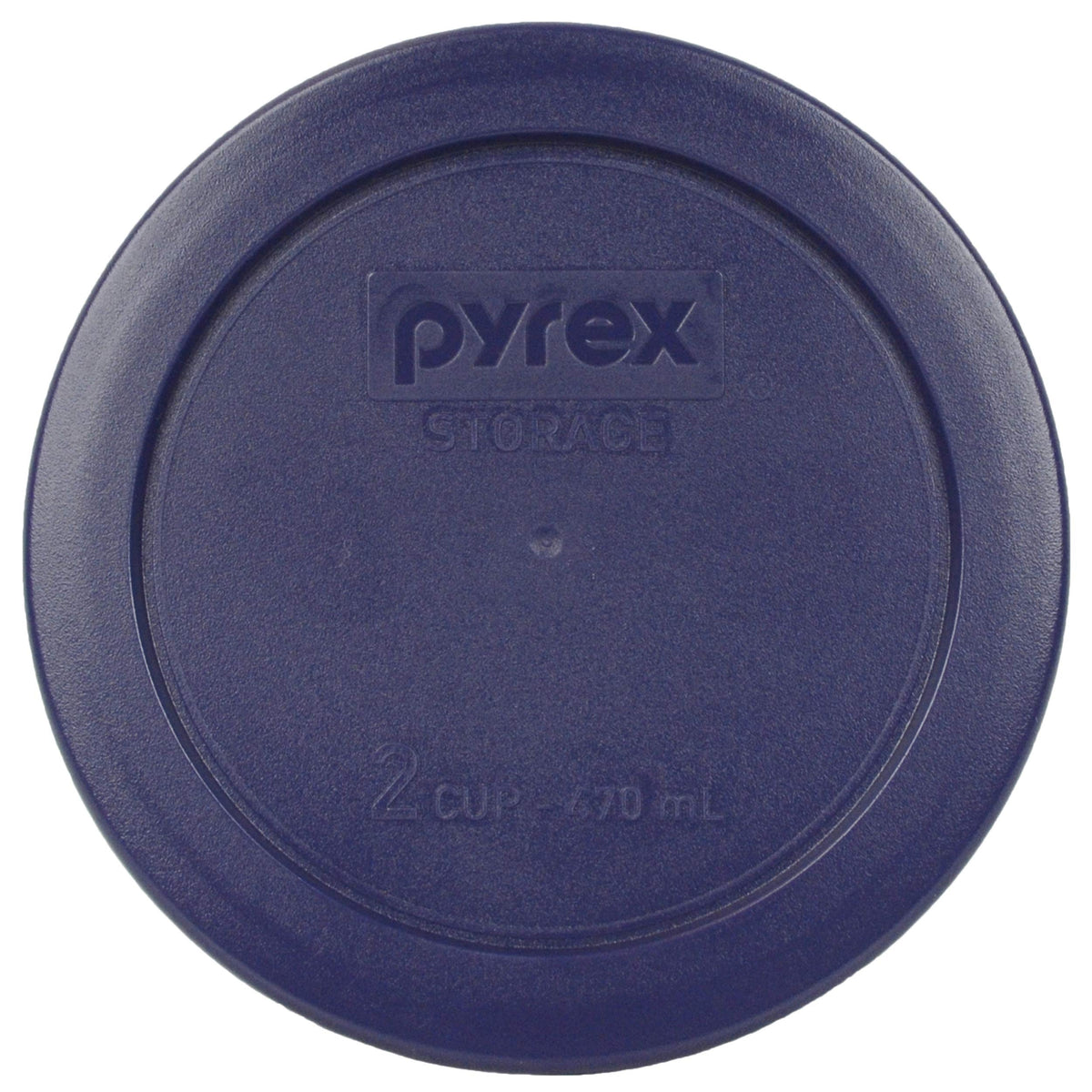 Pyrex 6/7-cup dark blue lid fits large glass containers