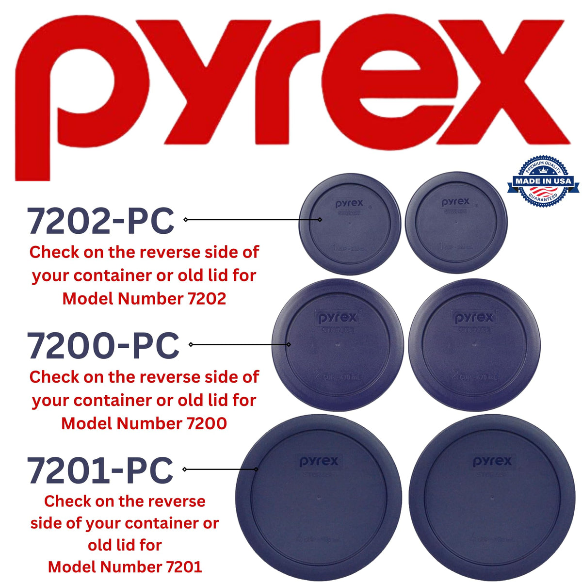 Pyrex blue 2-cup lid designed for convenient freezer and microwave prep