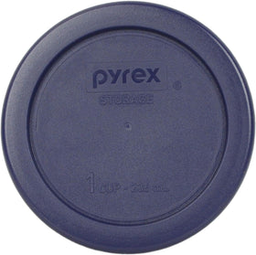 Pyrex blue lids provide durable BPA-free protection against stains and odors