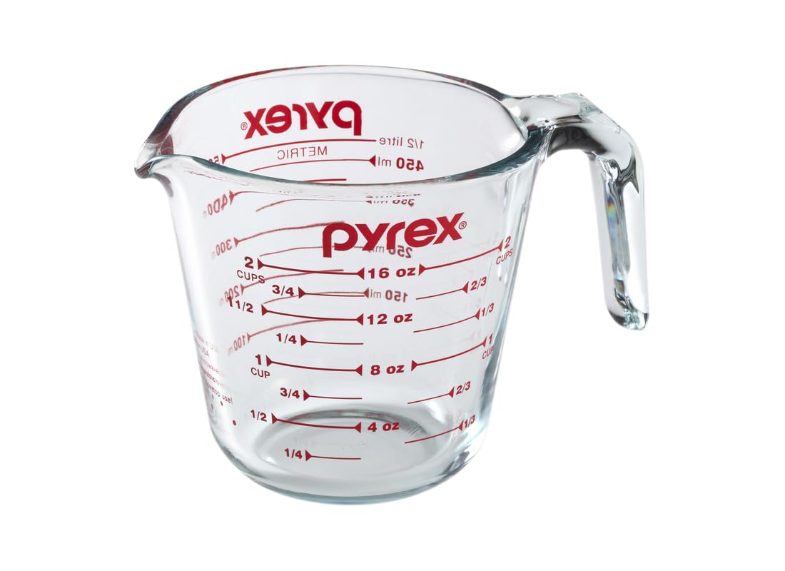 Pyrex Prepware safe for microwave, oven, and dishwasher.