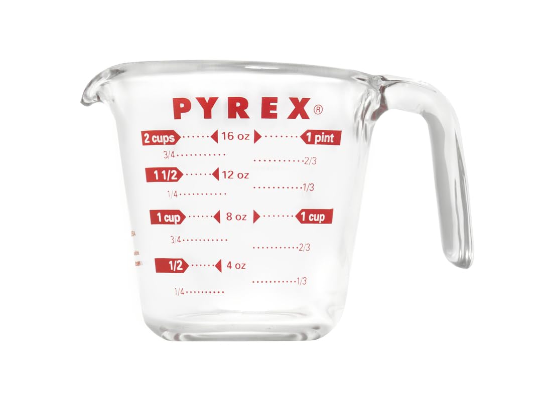 Pyrex Prepware non-porous glass resists stains and odors.