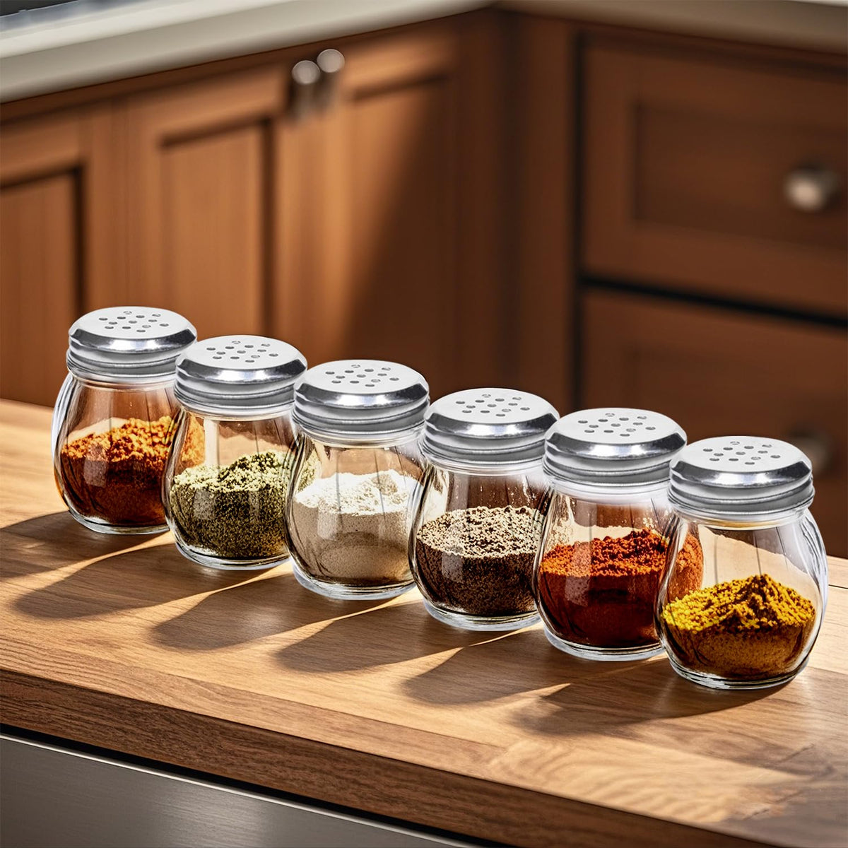 PYVYLO spice shaker set ready for everyday cooking.