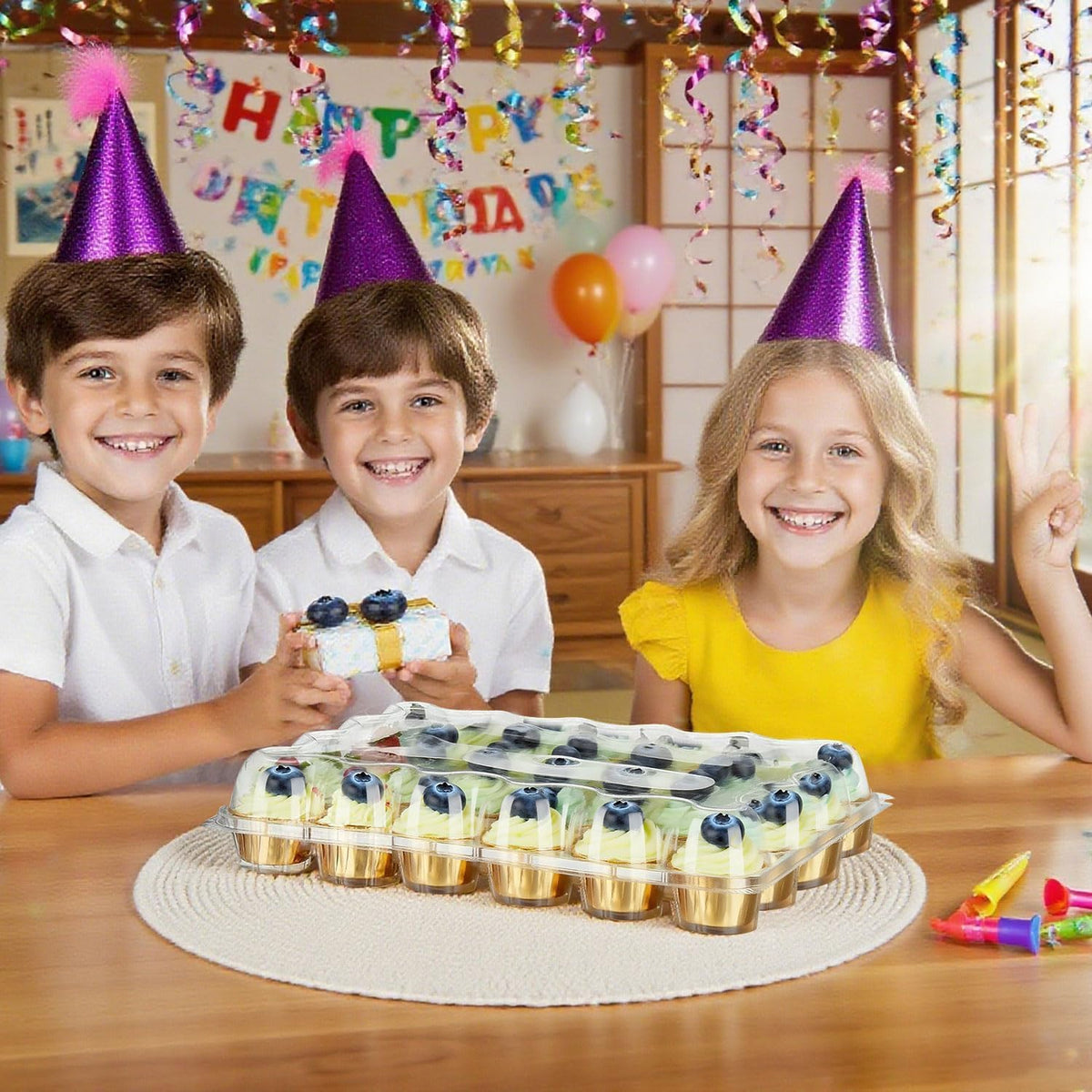 PYYZHALI 24-count capacity handles large orders for events with ease.