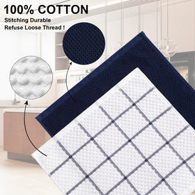 QAJ dishcloths 13x13 compact and absorbent for quick wipeups.