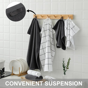 QAJ dishcloths remain durable after repeated washing while staying soft.
