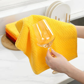 QAJ extra-large-16x25-towels provide ample coverage in busy kitchens.