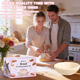 Qalvyn bread lame with five blades for precise scoring