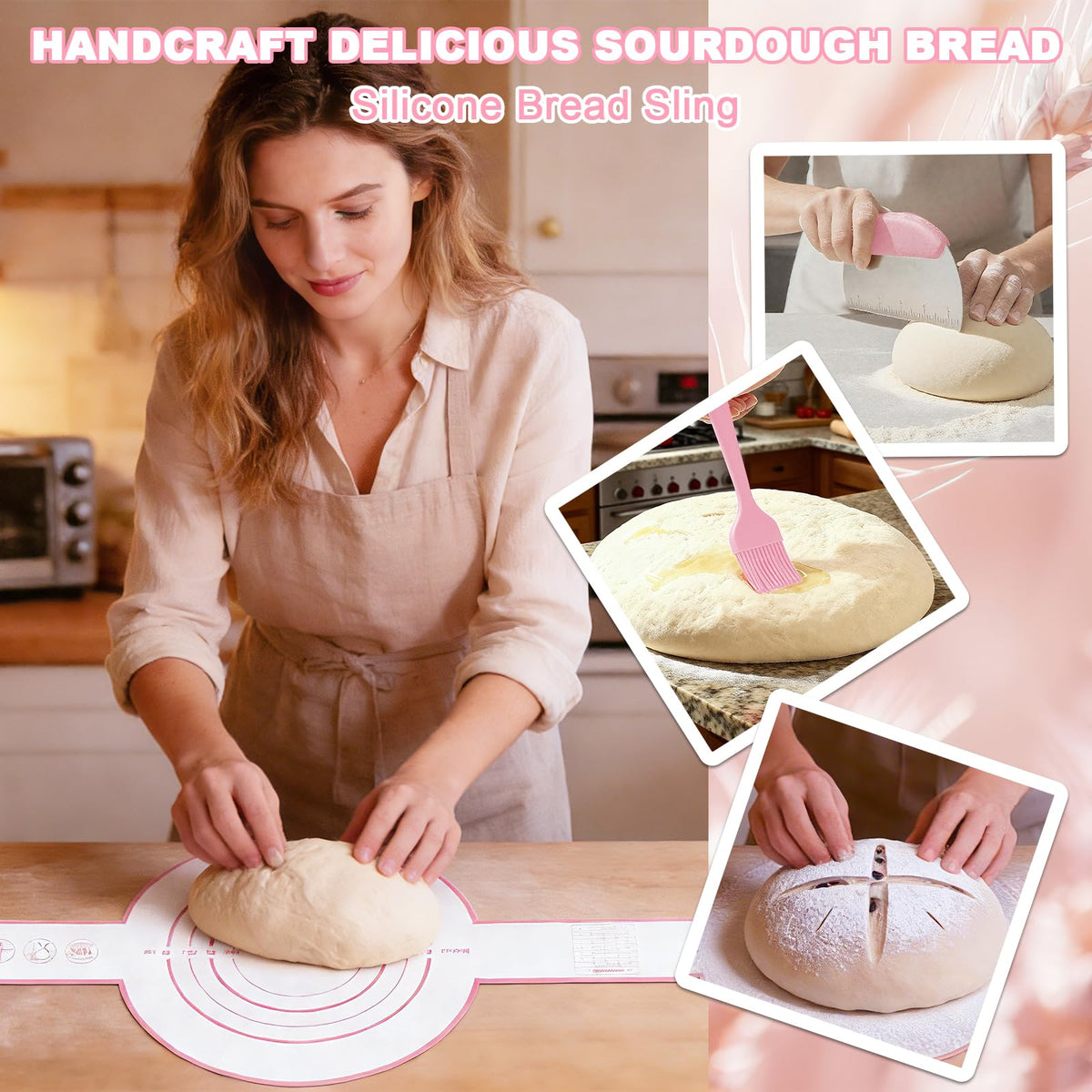 Qalvyn dough whisk included for smooth mixing and prep