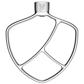 qAp quality art Practical flat beater for KitchenAid 5Plus/6Qt bowl-lift offers reliable mixing