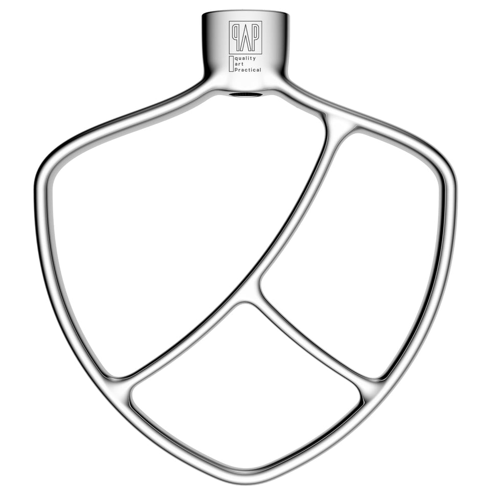 qAp quality art Practical flat beater for KitchenAid 5Plus/6Qt bowl-lift offers reliable mixing