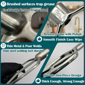 qAp practical beater; broad compatibility with KitchenAid models.