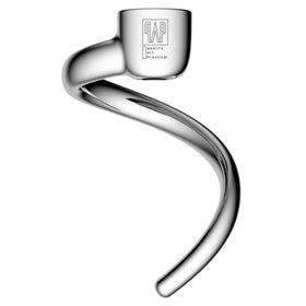 qAp Quality Art Practical spiral dough hook for KitchenAid in action kneading dough smoothly