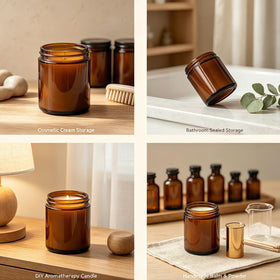 QAPPDA airtight screw-on lid provides a secure seal to prevent spills
