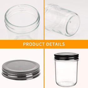 QAPPDA black screw-top lids providing a snug, dust-free seal