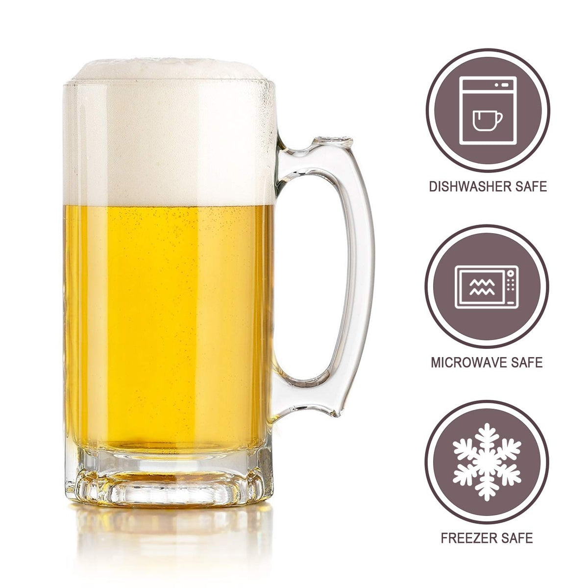 QAPPDA freezer-safe mug ready for frosty beverages.