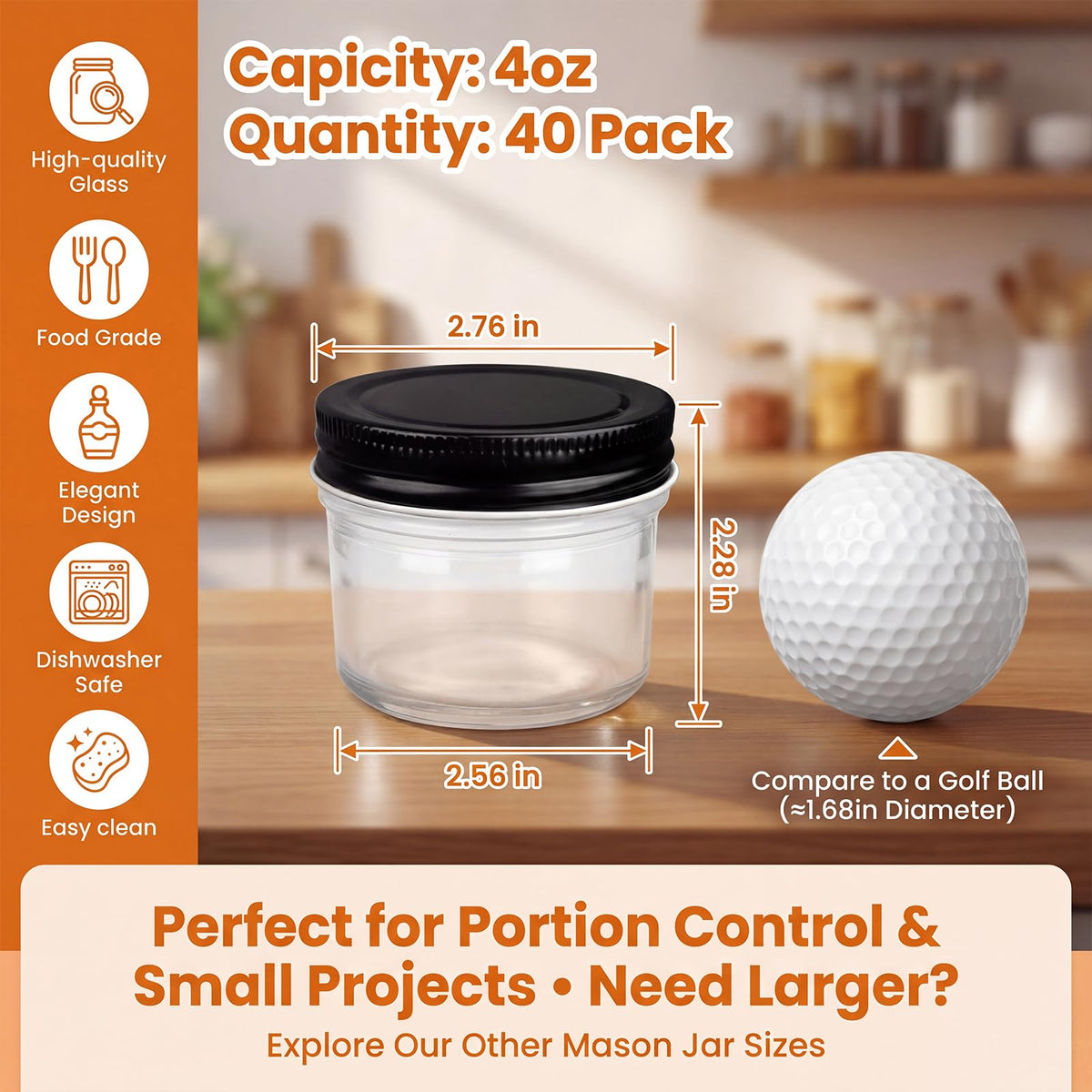 QAPPDA label kit on jar with jute twine for easy customization