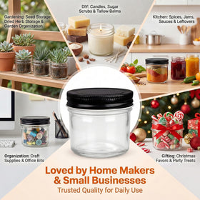 QAPPDA wedding favors in mini jars for guests