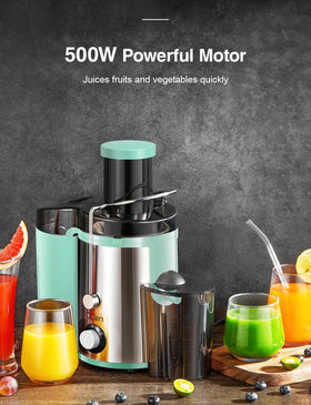 QCen juicer BPA-free construction for safe juice