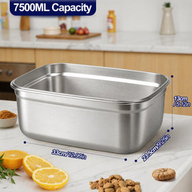 QCQHDU oven-safe container for baking and reheating meals.