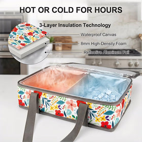 QEES carrier compatible with Pioneer Woman kitchen stuff for stylish transport.