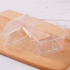 Qeirudu BPA-free PET material ensures food-safe, reusable dessert containers for everyday use.
