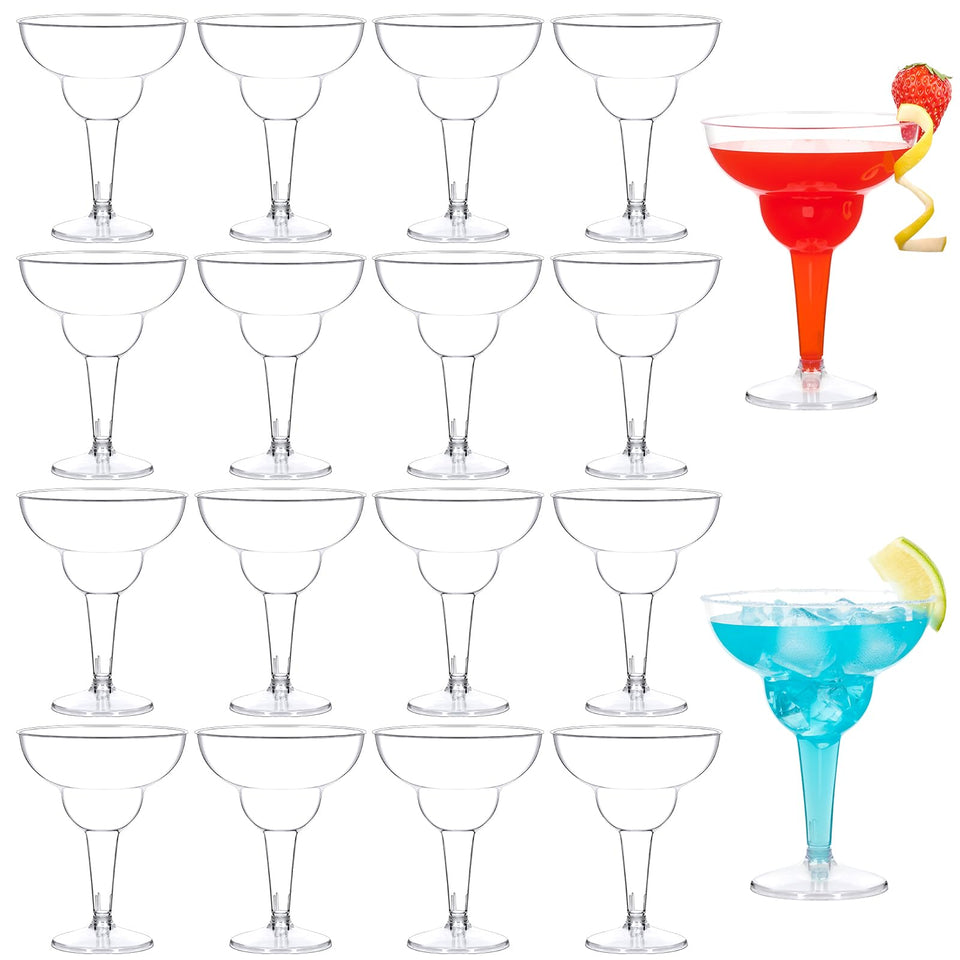 Qeirudu clear margarita glass assembly highlights crystal clarity for elegant parties.