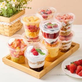 Qeirudu durable PET plastic ensures safe refrigeration and reuse after events.