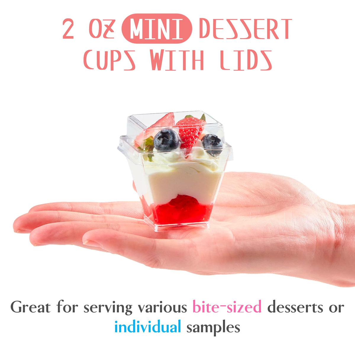 Qeirudu spoons included for easy sampling and tidy serving.