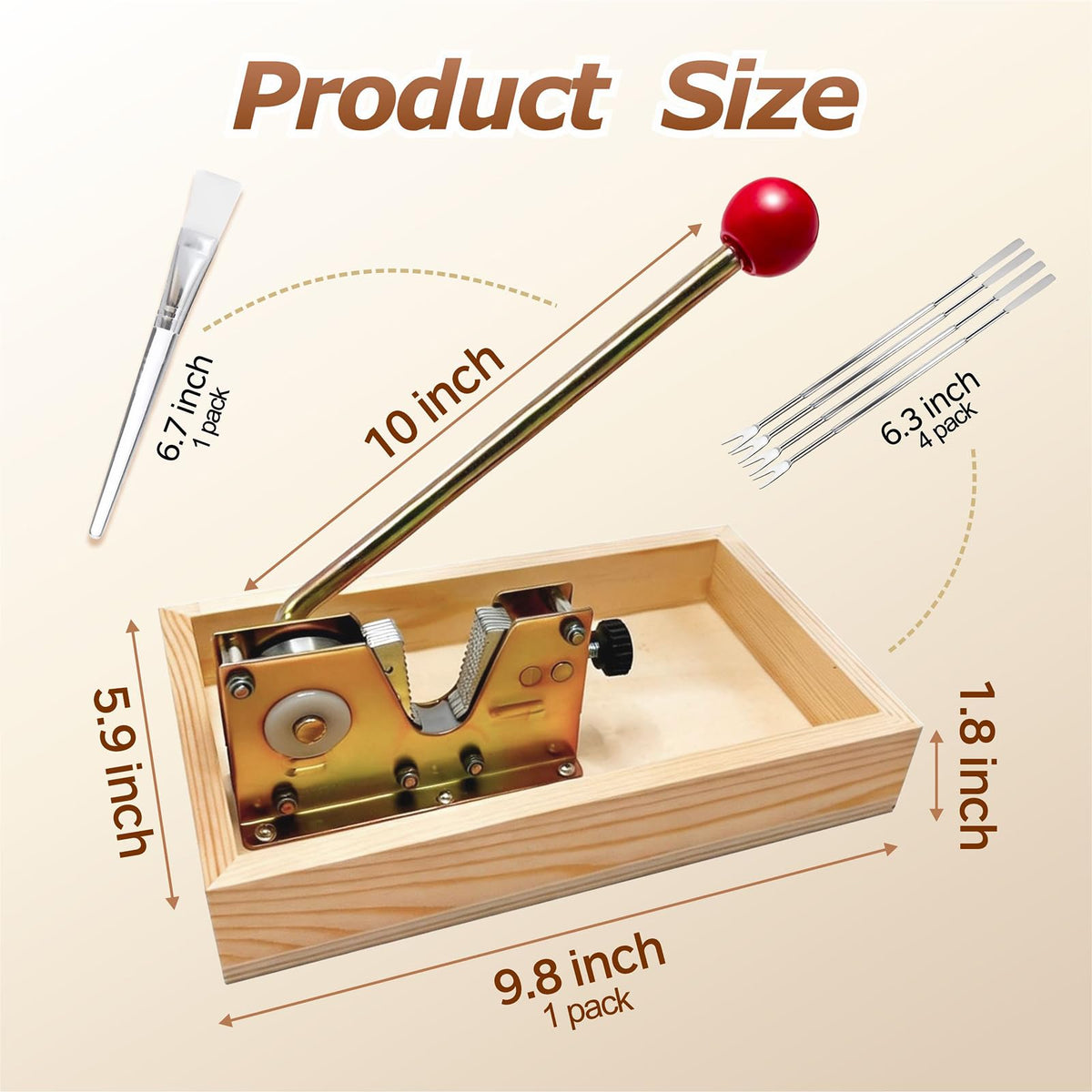 Qeykizy nut cracker tool lever action demonstrates comfortable grip for safe use