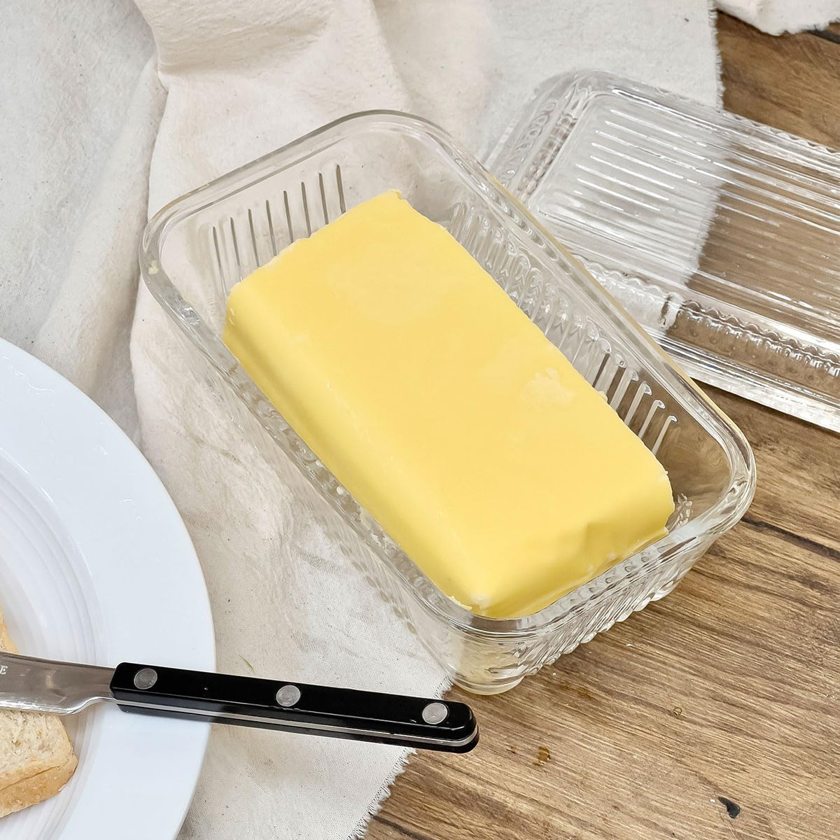 QFkris transparent lid offers easy visibility of contents