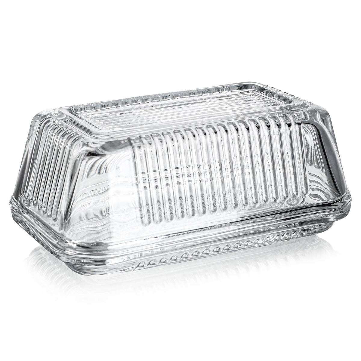 QFkris versatile butter dish suits countertop and table display