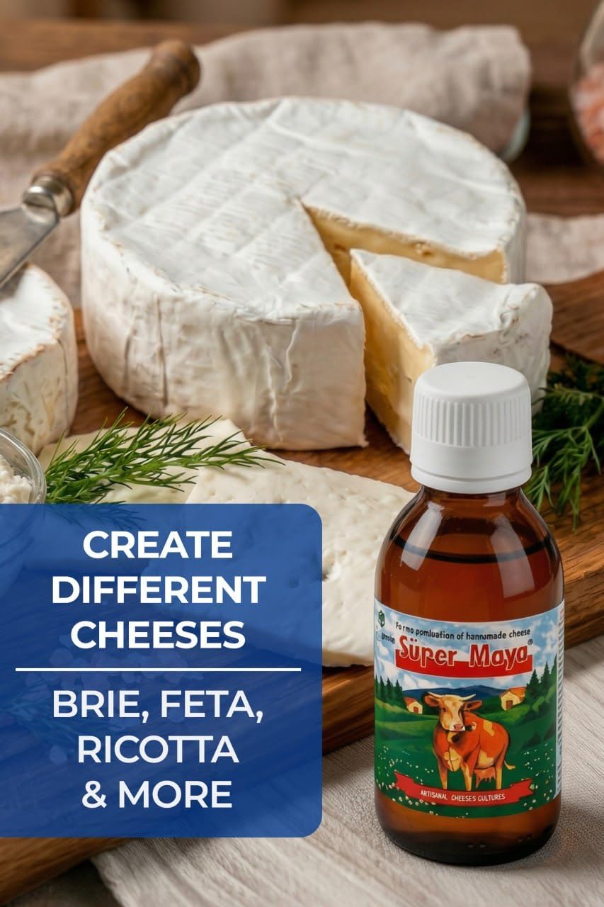 QG Group homemade cheese ready on the kitchen counter.