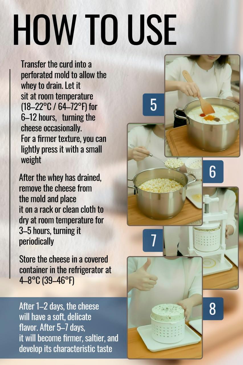 QG Group cow milk cheese making with versatile recipes.
