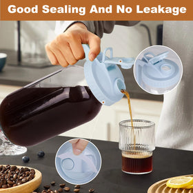 QHH airtight seal on the lid helps keep beverages fresh.