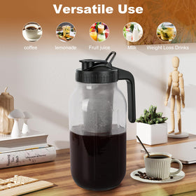 QHH cleaning brush included for quick pitcher cleanup