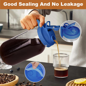 QHH stainless steel filter ensures clear cold brew with minimal grounds