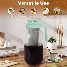 QHH pitcher ideal for iced coffee and tea at home