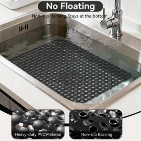 QiCaiJia PVC sink mat is non-toxic and odor-free for safe family use