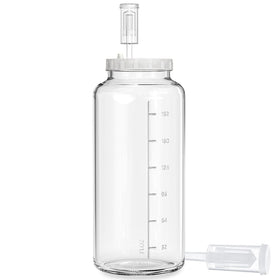 Qianfenie 2-gallon jar with wide opening for easy loading and cleaning