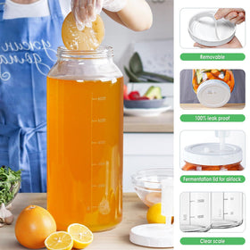 Qianfenie food-grade fermentation jar for versatile kitchen tasks