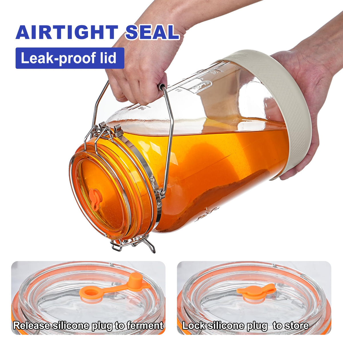 Qianfenie leak-proof lids ensure airtight seal for freshness