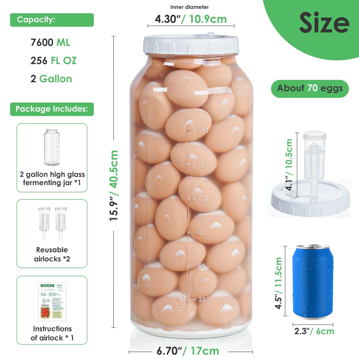 Qianfenie reusable airlocks support steady fermentation