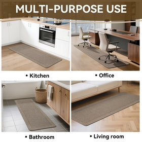 QiCaiJia kitchen runner suits hallways, kitchens, and utility rooms.